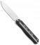 Kizer Lätt Vind Frame Lock Knife Black Titanium  (3.5" Satin) KI4567