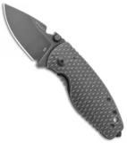 DPx HEAT/F Frame Lock Knife 3D Black Titanium (2.4" Black Stonewash)