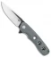 Bestech Knives Arctic Liner Lock Knife Gray G-10 (3.5" Two-Tone) BG33C-1