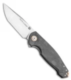Viper Knives Vox Katla Liner Lock Knife Marbled Carbon Fiber (3" Satin)