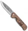 Condor Krakatoa Framelock Knife Walnut (4.5" Scandi) CTK395242HC