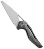 WE Knife Co. Isham ÆternA Integral Folding Knife CF/Black Ti (3.25" BB) Aeterna