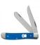 Case Mini Trapper Traditional Knife 3.5" Smooth Blue G-10 (10207 SS) 16741