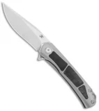 Kansept Knives Gremlin Frame Lock Knife Carbon Fiber/Ti (2.9" Satin)