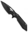 Bestech Knives Shodan Frame Lock Flipper Knife Black Ti (3.86" BSW) BT1910B