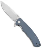 CJRB Cutlery Taiga Liner Lock Knife Gray G-10  (3.75" D2 Stonewash) J1903-GYF