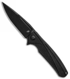 Diskin M1 Integral Frame Lock Knife Titanium PVD (4" Black)