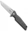 Maserin Artiglio Tanto Knife Steel/Dark Gray G10 (3.75" Stonewash) 420G10S