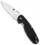 Spyderco Emphasis Liner Lock Knife Black G-10 (3.61" Satin Serr) C245GPS