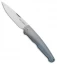 Viper Knives Vox Key Slip Joint Knife Fluted Blue Ti (3.25" Satin)