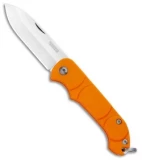 Ontario Traveler Slip Joint Knife Orange Plastic (2.25" Satin) 8901