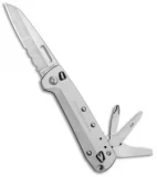 Leatherman Free K2 Multi-Purpose 7-in-1 Folding Knife Silver (3.3" Satin) 832652