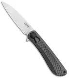 CRKT Onion Slacker Liner Lock Field Strip Knife Aluminum (3.32" Satin) K350KXP