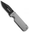Civilware Clipper Frame Lock Knife Titanium (2.8" Black PVD)
