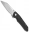 Bestech Knives Barracuda Liner Lock Knife Black G-10 (" Satin) BG15A-1