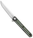 Stedemon Vouking C0605 Liner Lock Knife Jade G-10/Carbon Fiber (3.75" Satin)