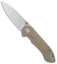 Bestech Knives Torpedo Liner Lock Knife Tan G-10 (3.13" Satin) BG17B-1