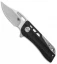 Bestech Knives Engine Bowie Flipper Knife CF/Spectrum Ti (2.38" Satin) BT1806D