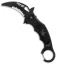 Fox Knives Karambit Folder Liner Lock Knife Black G-10 (3.1" Black Ser) FX-599RS