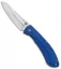 DoubleStar Brimstone Liner Lock Folding Knife Blue (3.5" Satin)