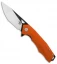 Bestech Knives Toucan Liner Lock Knife Orange G-10 (3.5" Satin) BG14D-2