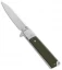 Artisan Cutlery Classic Liner Lock Knife Green G-10 (3.8" Satin)