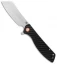 Artisan Cutlery Tomahawk Liner Lock Knife Carbon Fiber/G-10 (3.8" Stonewash)