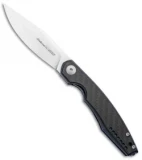 Viper Knives Voxnaes Belone Liner Lock Knife Blue Ti/CF (3.3" SW) V5970BLCF