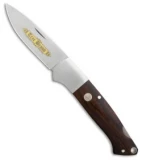 Boker Davis Classic Gold Lockback Knife Desert Ironwood (3.5" Satin) 114624