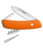 Swiza D01 Swiss Pocket Knife Orange (3" Satin)