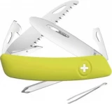 Swiza J06 Junior Swiss Pocket Knife Yellow (3" Satin)