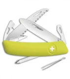 Swiza D05 Swiss Pocket Knife Yellow (3" Satin)