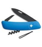 Swiza D01 Swiss Pocket Knife Blue (3" Black)