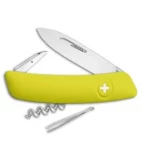 Swiza D01 Swiss Pocket Knife Yellow (3" Satin)