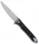 Artisan Cutlery Shark Liner Lock Knife Carbon Fiber/Ti (4" Stonewash) 1707G-GY