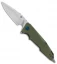 Artisan Cutlery Predator Liner Lock Knife Green G-10 (3.75" Stonewash) 1706P-GN
