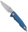 Artisan Cutlery Predator Frame Lock Knife Blue Titanium (3.75" SW) 1706G-BU