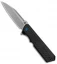 Artisan Cutlery Littoral Liner Lock Knife Carbon Fiber (3.75" Stonewash)