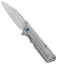 Artisan Cutlery Littoral Frame Lock Knife Gray Titanium (3.75" Stonewash)