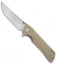 Bestech Knives Paladin Liner Lock Knife Tan G-10 (3.6" Satin) BG13B-1
