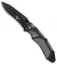 V Nives Fractal Assist Spring Assisted Knife Black/Gray G-10 (3.6" Black)