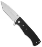 Nemesis Knives MPR-2 Tanto Liner Lock Knife Black G-10/CF (3.3" Satin) NK-21T