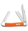 Case Cutlery Medium Stockman Traditional Knife 3.625" Orange (4318 SS) 80509