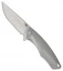 Bestech Knives Dolphin Frame Lock Knife Titanium (3.375" Satin)