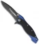 Fox Knives Elishewitz Invader Liner Lock Knife Black G-10 (3.8" Black)