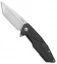 RUIKE P138 Tanto Liner Lock Knife Black G-10 (3.5" Satin)