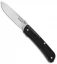 RUIKE L11-B Criterion Collection Large Slip Joint Knife Black G-10 (3.3" Satin)