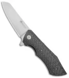 Maserin AM-2 Liner Lock Flipper Knife LS Carbon Fiber (3.5" Satin) 378/CT