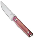Stedemon ZKC-B02 Liner Lock Knife Pink Titanium (3.3" Satin)