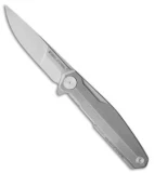Real Steel G3 Puukko Duplex Frame Lock Knife Stonewash (3.5" Satin)
